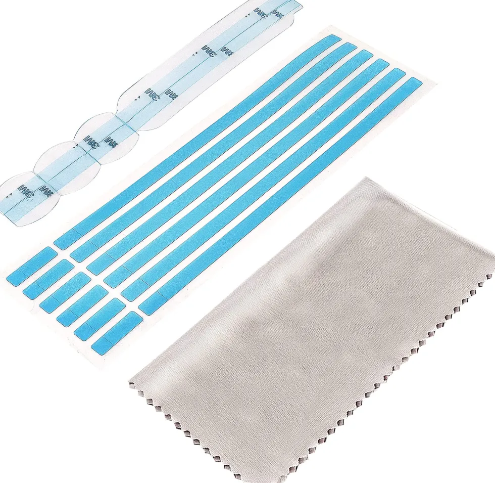 StarTech.com Privacy Screen Adhesive Strips and Mounting Tabs,