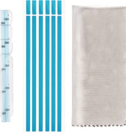 StarTech.com Privacy Screen Adhesive Strips and Mounting Tabs,