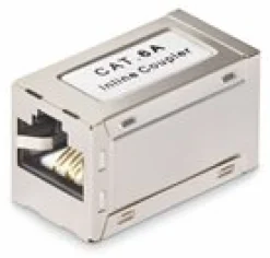 StarTech.com Shielded RJ45 Coupler, Inline Cat6a Coupler, F/F