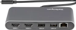 StarTech.com Thunderbolt 3 Mini Dock - Portable Dual Monitor