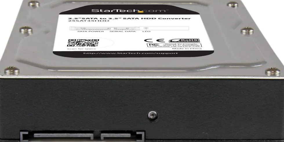 StarTech.com 2,5" till 3,5" SATA-hårddisk-adapterhölje i