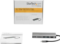 StarTech.com USB C-multiportadapter - USB-C-resedocka till 4K