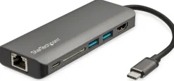StarTech.com USB C-multiportadapter - USB-C-resedocka till 4K