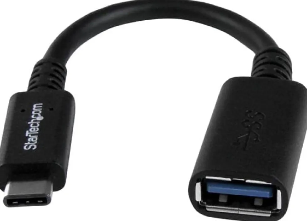 StarTech.com USB-C till USB-A-kabeladapter - M/F - 15 cm - USB