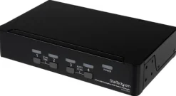 StarTech.com USB DisplayPort KVM-switch med 4 portar och audio