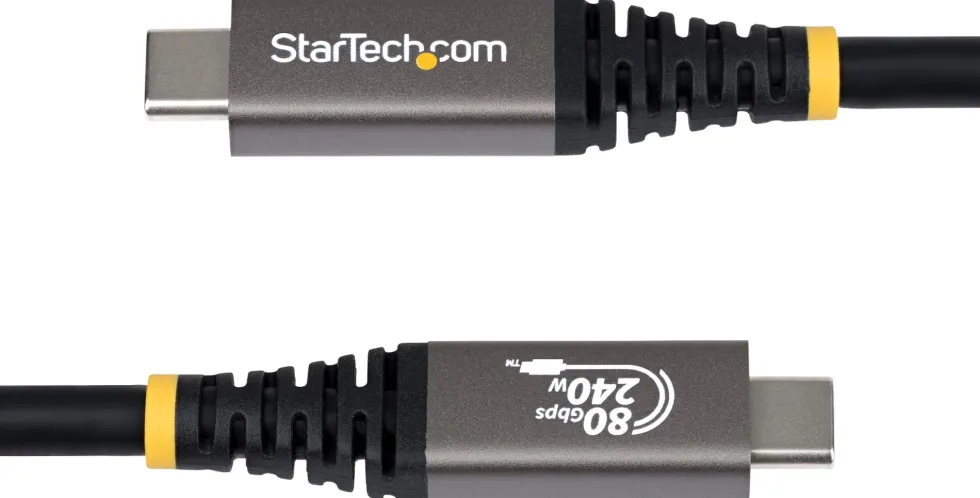 StarTech.com - USB-kabel - USB-C (hane) till USB-C (hane) - USB4
