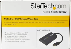 StarTech.com USB 3.0 till HDMI-adapter - DisplayLink-certifierad