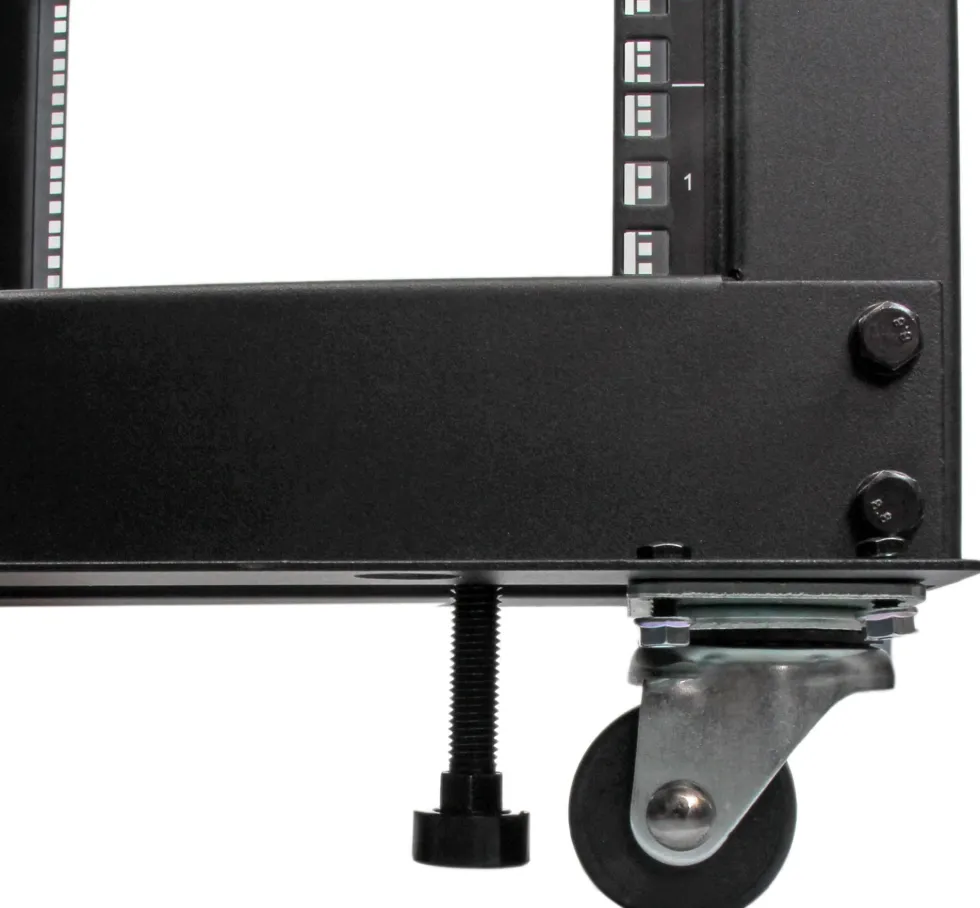 StarTech.com 25U-serverrack med öppen ram - 4 stolpar justerbart