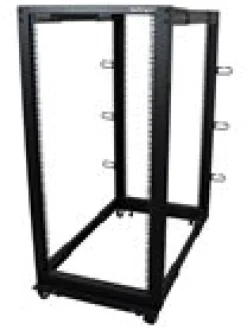 StarTech.com 25U-serverrack med öppen ram - 4 stolpar justerbart