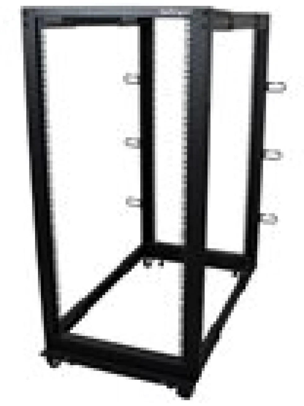 StarTech.com 25U-serverrack med öppen ram - 4 stolpar justerbart