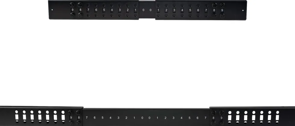 StarTech.com 15U 19-tums öppet serverrack - 4 stolpar justerbart