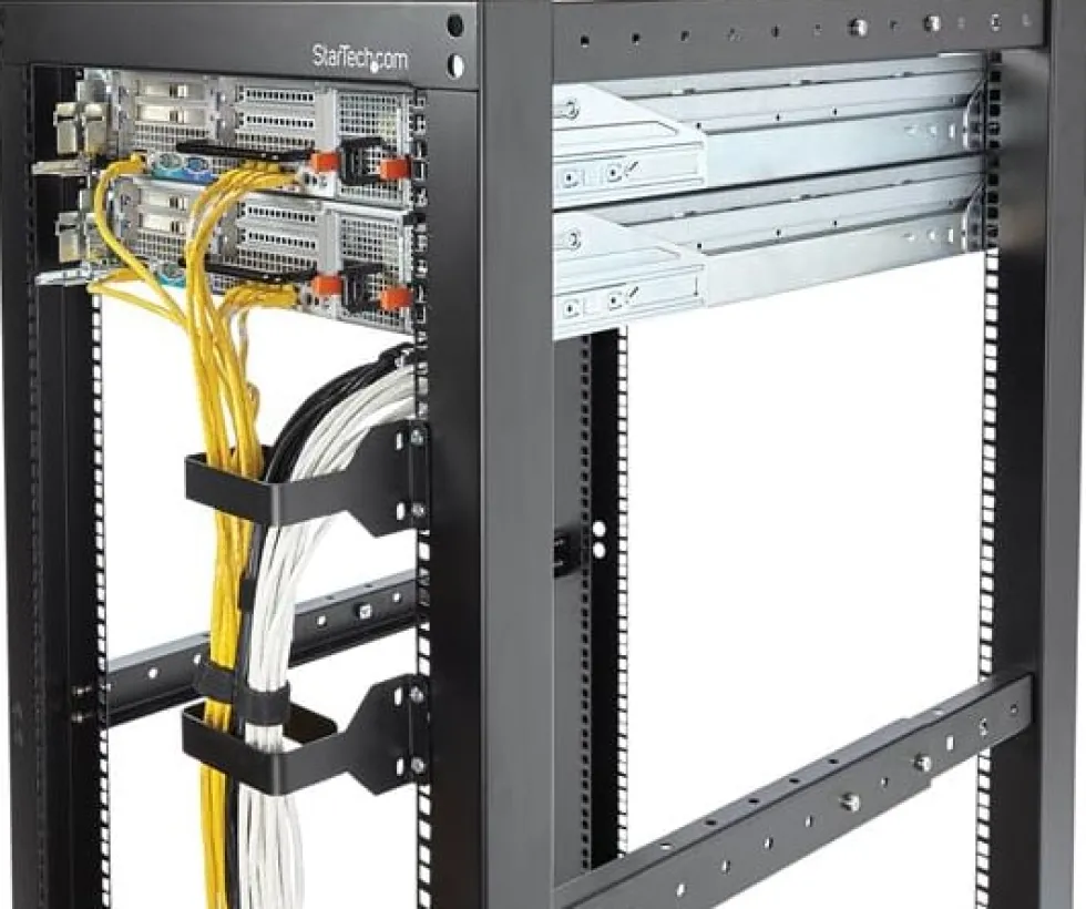 StarTech.com 2.4 x 3.9in Vertical Cable Management D Ring - 1.5U