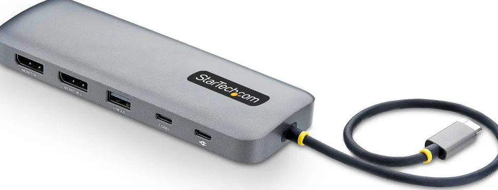 Startech - Dockningsstation - USB-C 3.2 Gen 1 - 2 x DP