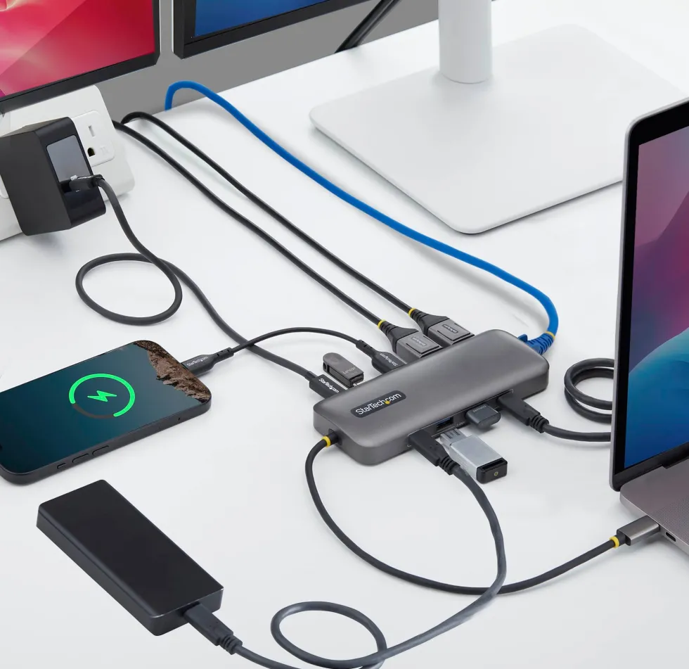 Startech - Dockningsstation - USB-C 3.2 Gen 1 - 2 x DP