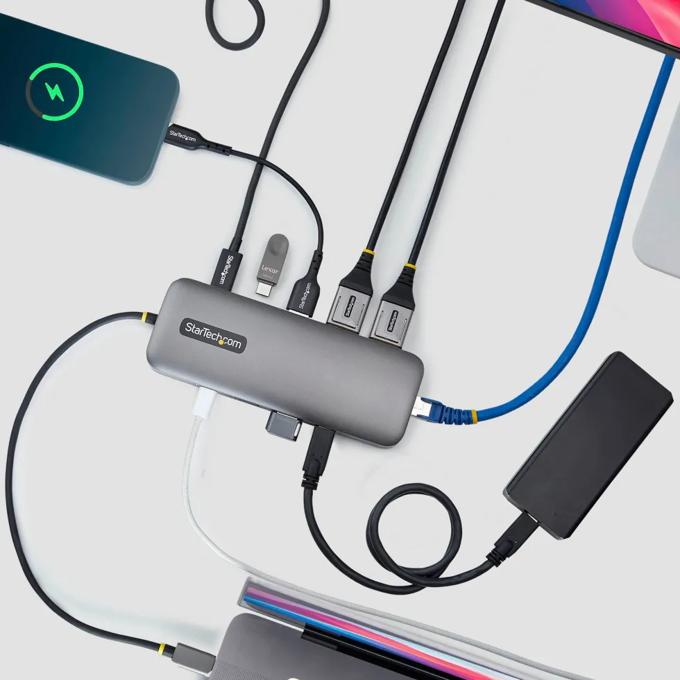 Startech - Dockningsstation - USB-C 3.2 Gen 1 - 2 x DP