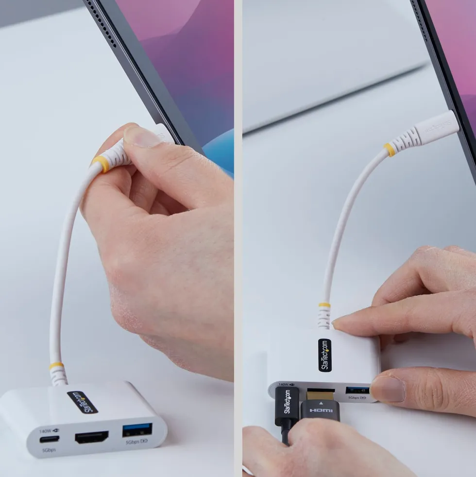 Startech - Dockningsstation - USB-C - HDMI - 140 watt