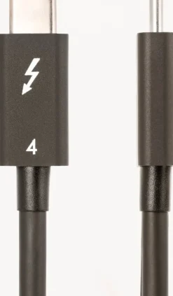 StarTech 1.6ft (50cm) Thunderbolt 4 Cable, 40Gbps, 100W Power