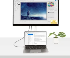 StarTech 1.6ft (50cm) Thunderbolt 4 Cable, 40Gbps, 100W Power