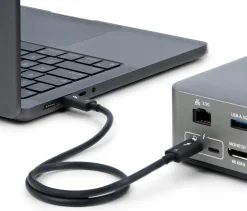 StarTech 1.5ft (50cm) Thunderbolt 5 Cable, 80Gbps/120Gbps,