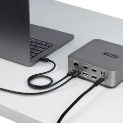 StarTech 2.6ft (80cm) Thunderbolt 5 Cable, 80Gbps/120Gbps,