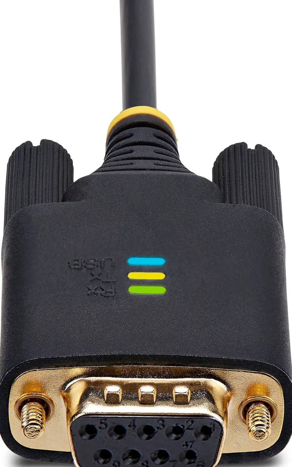 StarTech 3ft (1m) USB to Null Modem Serial Adapter Cable,
