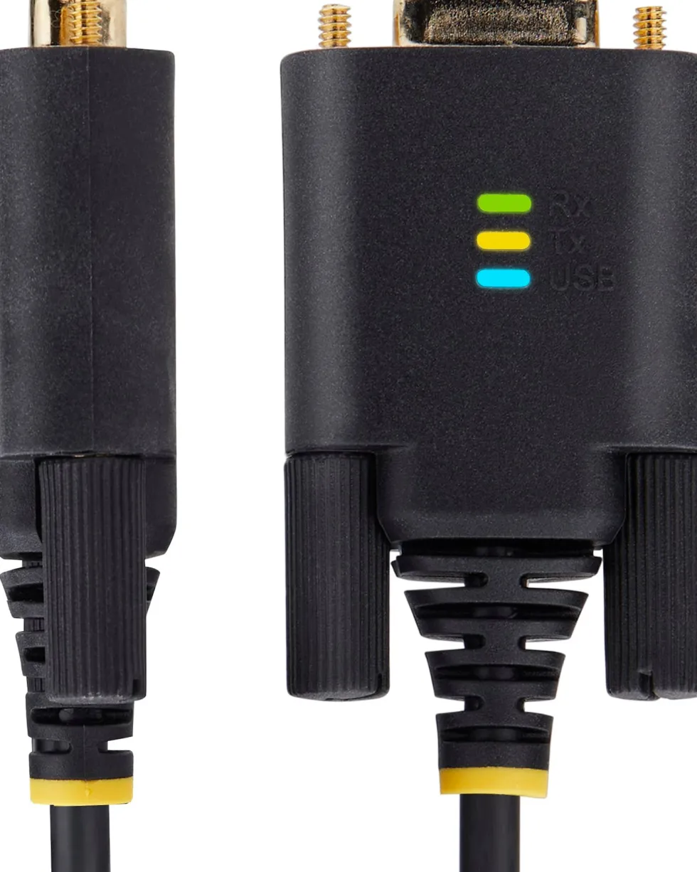 StarTech 3ft (1m) USB to Null Modem Serial Adapter Cable,
