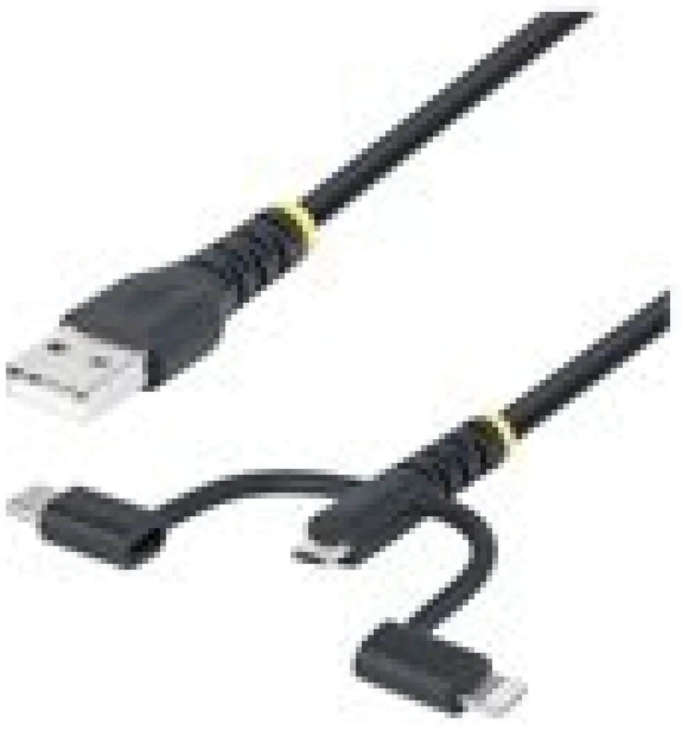 StarTech 3.3ft USB Multi Charging Cable,