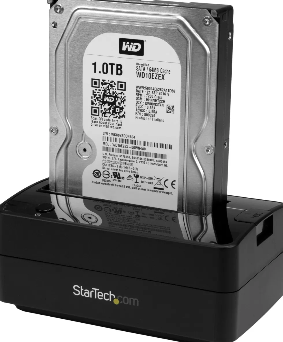 Startech Hårddisk-dockningsstation för 2,5/3,5" SATA-hårddiskar