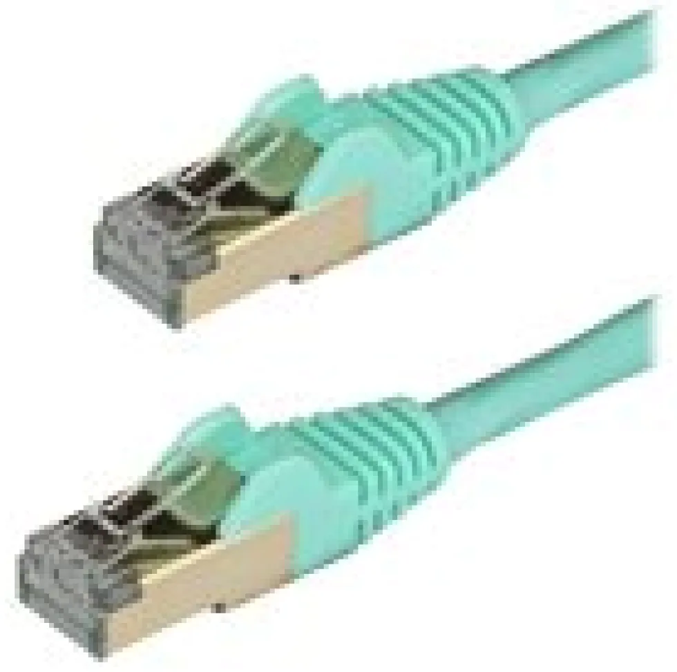 Startech 1m CAT6A Ethernet Cable, 10 Gigabit Shielded Snagless