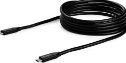 StarTech 2m 6ft USB C to USB C Cable - 5A PD - USB 2.0 USB-IF