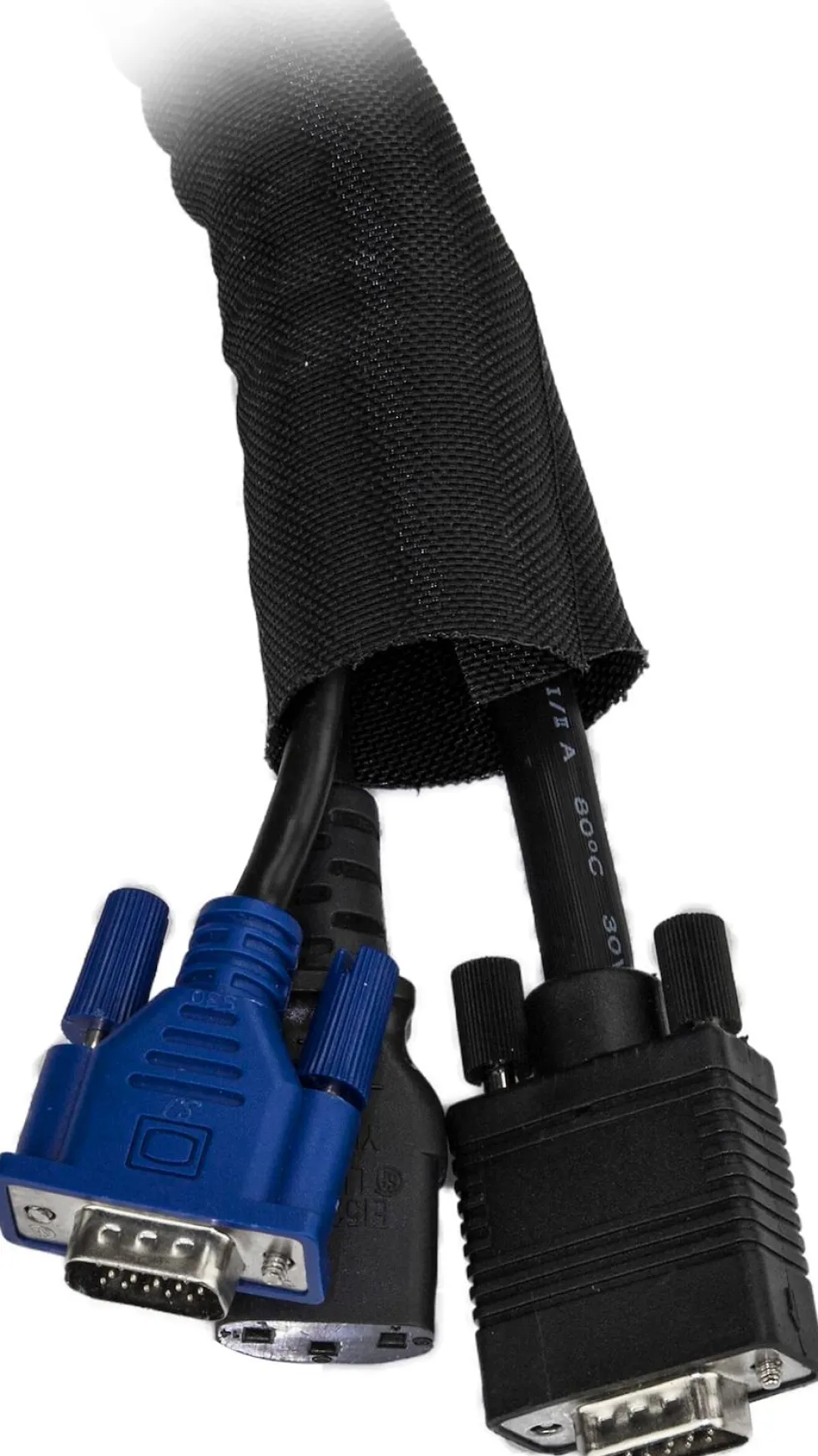 Startech 2 m kabelhanteringsstrumpa - Flexibelt lindad