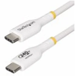 StarTech 2m USB C Charging Cable, USB-IF Certified USB-C Cable,