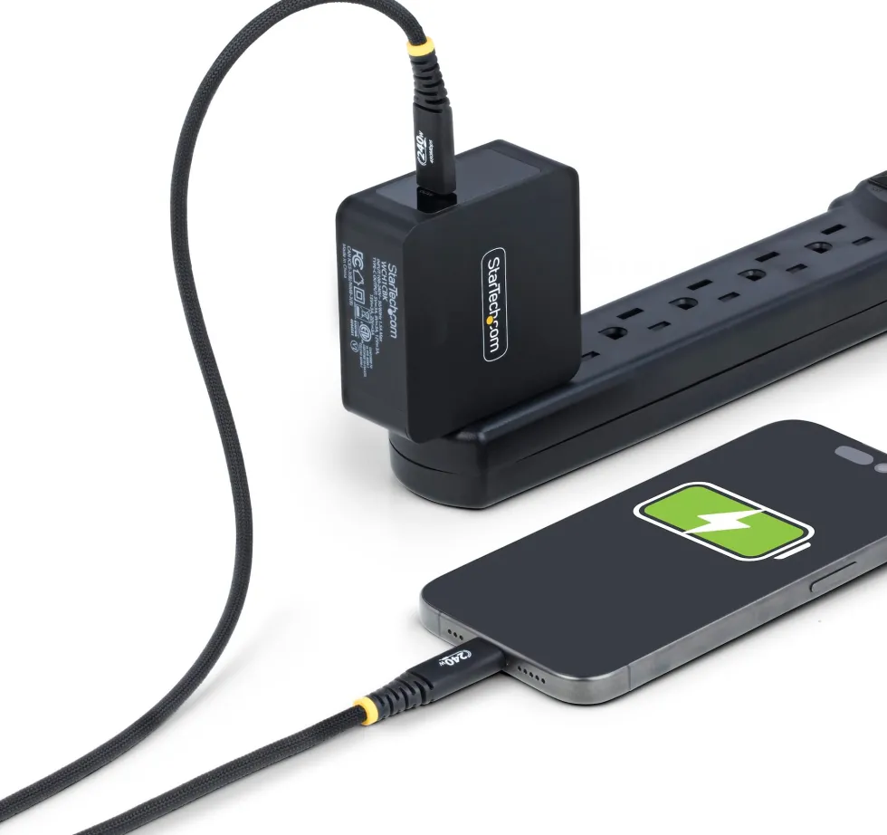 StarTech 3m USB-C Charging Cable, 240W, Silicone Jacket w/Braid