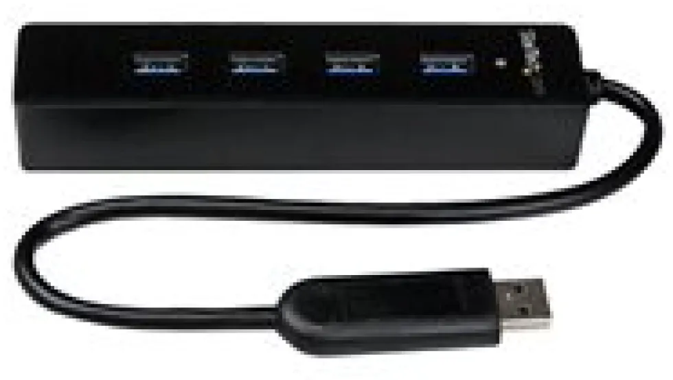 Startech 4-Port USB 3.0 Hub with Built-in Cable - SuperSpeed