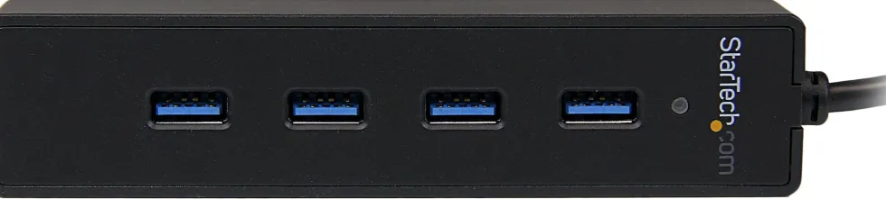 Startech 4-Port USB 3.0 Hub with Built-in Cable - SuperSpeed