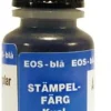 Stämpelfärg EOS Blå, för självfärgande stämplar