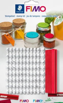 Stämpelkit FIMO A-Z 0-9