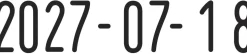 Stämpel TRODAT 5030 Datumstämpel
