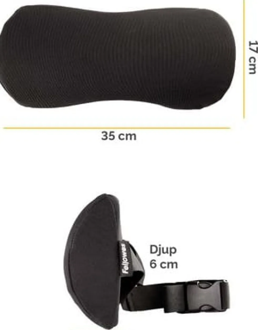 Svankstöd FELLOWES Breyta Lumbar
