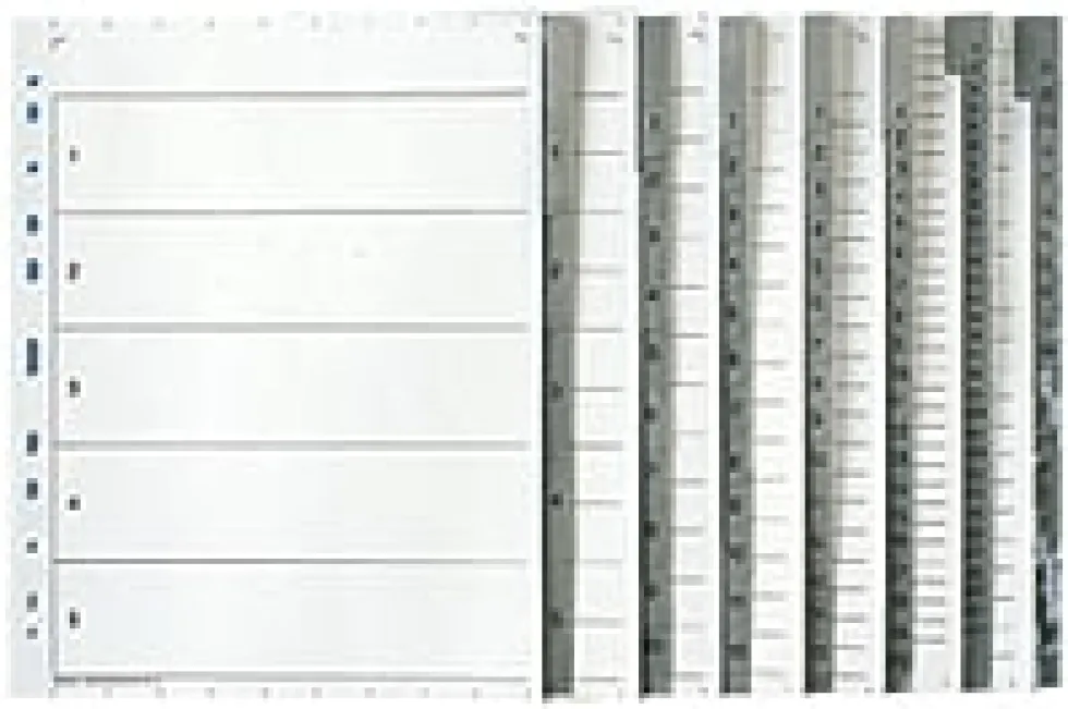 Systemregister A4+ 1-10