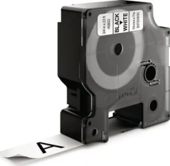 Tape DYMO D1 19mm Svart på Vit Bulk