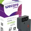 Tape WECARE 12mm vit på svart