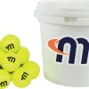 Tennisboll i hink 48/fp
