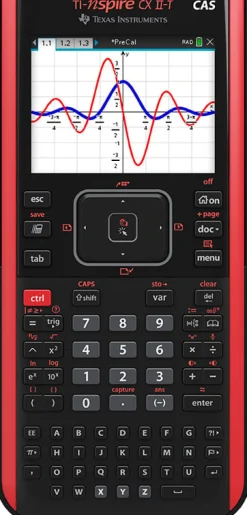 Texas TI-Nspire CX II-T CAS calculator uk manual