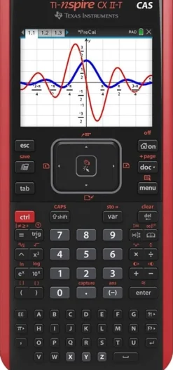 Texas TI-Nspire CX II-T CAS calculator uk manual