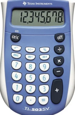 Texas TI-503 SV calculator blisterpacked