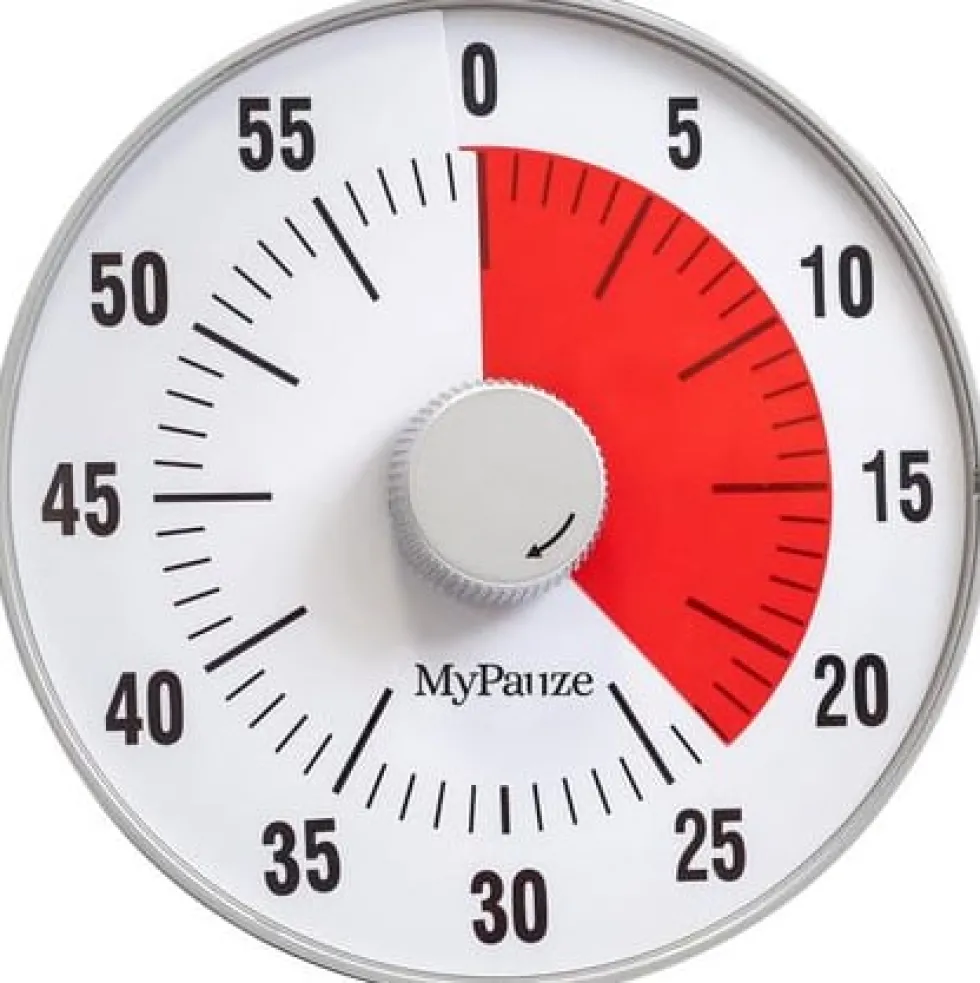 Timer Koncentrationsklocka 19x19cm