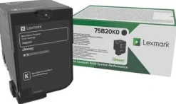 Toner LEXMARK 75B20K0 Svart