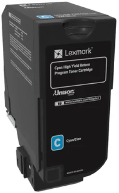 Toner LEXMARK 74C2HC0 12K cyan