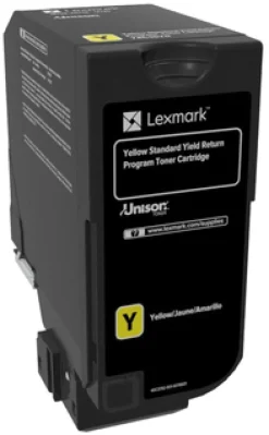 Toner LEXMARK 74C2SY0 7K gul